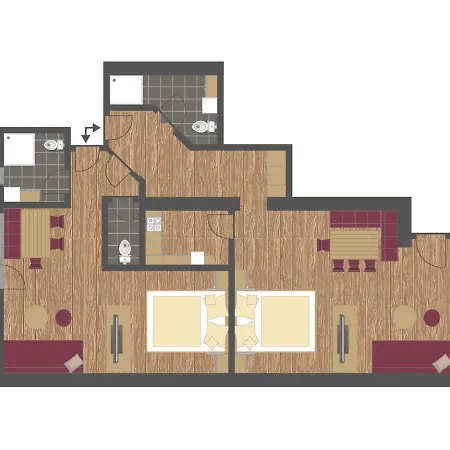 Lägenhet Gaestehaus Europa